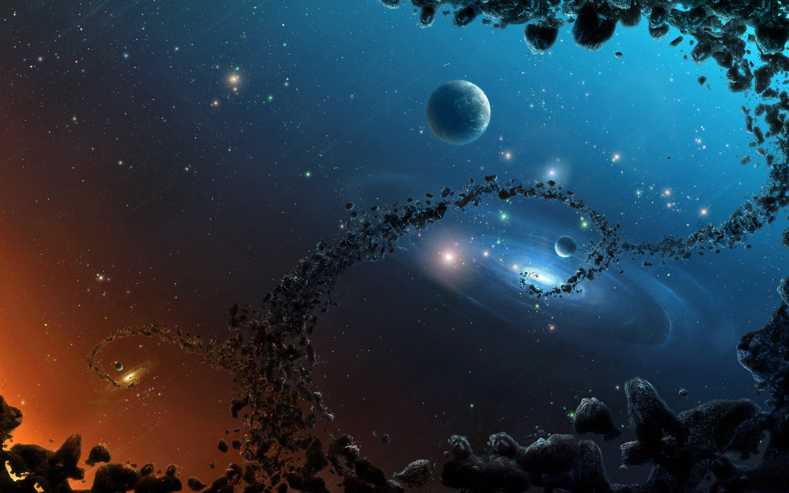 Другая заставка. Galaxy. Звезды фотообои 1280х1024. Фон Жемчужная Планета. Chilldreamer - Mirage of Deep.
